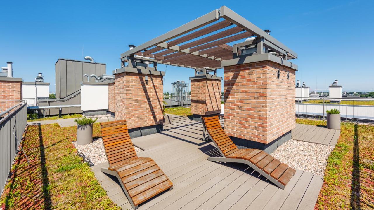 Garden Gates Apartments By Sun & Snow With Roof Terrace Gdańsk Exterior foto